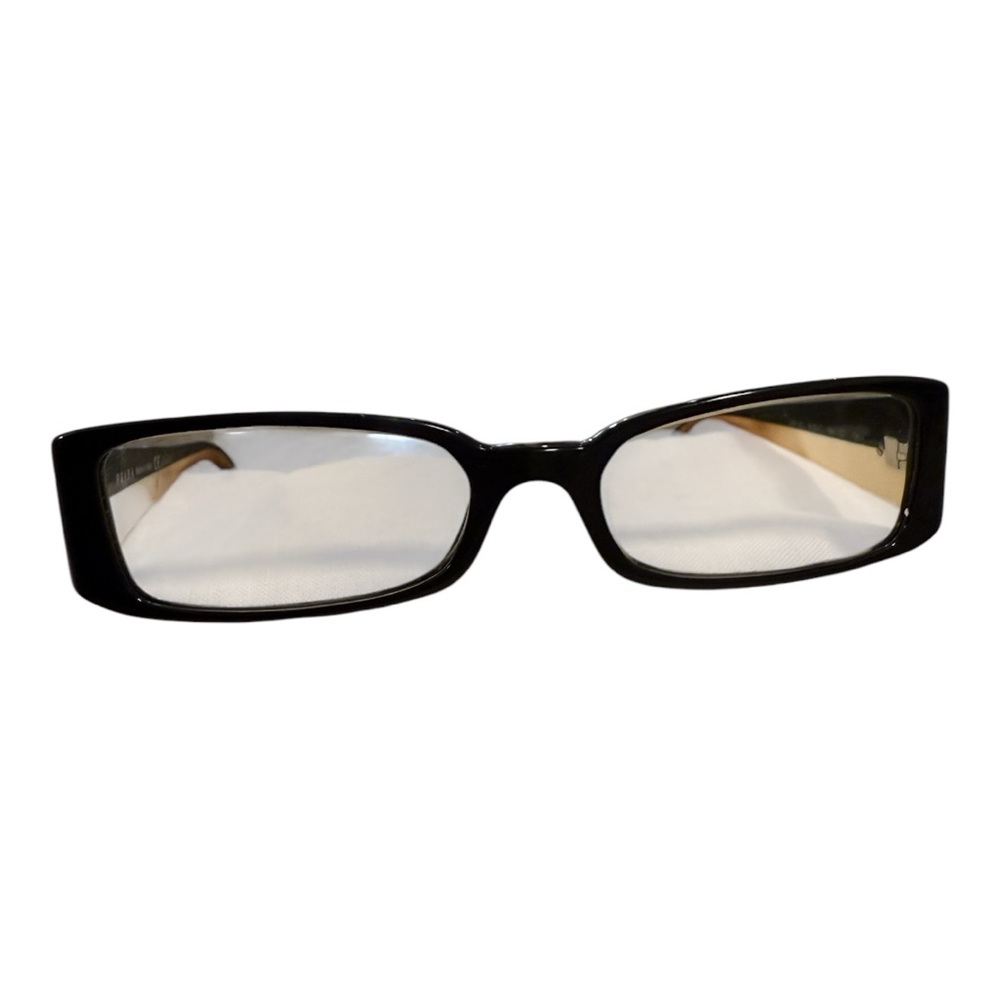 Prada Black Rectangular Glasses
